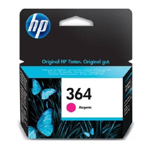 Tusz HP 364M - Magenta - kolor czerwony